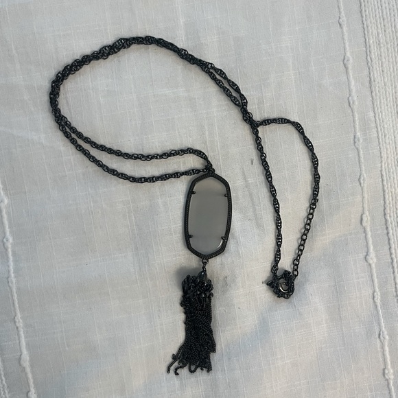 Kendra Scott Jewelry - Kendra Scott Pendent Necklace Gunmetal